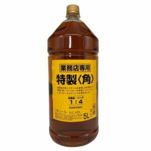 【ウイスキー】サントリー 角 40度 業務用 5L 5000ml 1本