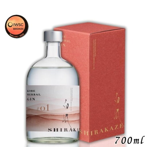 KOBE HERBAL GIN 白風 しらかぜ #01 45度 700ml 1本 クラフトジン スピリッツ 白鶴酒造 KOBE HERBAL GIN 白風 しらかぜ #01 45度 700ml 1本 クラフトジン スピリッツ 白鶴酒造