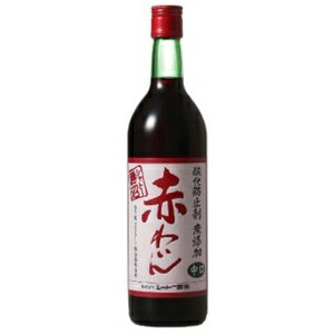 【赤ワイン】シャトー勝沼　酸化防止剤無添加　赤わいん　中口　720ml瓶　1ケース（12本入り）