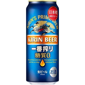 ビール キリン 一番搾り 糖質ゼロ　500ml缶　1ケース（24本入り）