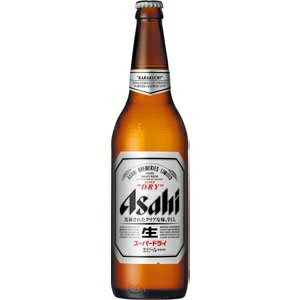 ビール アサヒスーパードライ大瓶633ml瓶1ケース(20本入り) 東北・北海道・沖縄・離島の一部を除く(東北は400円北