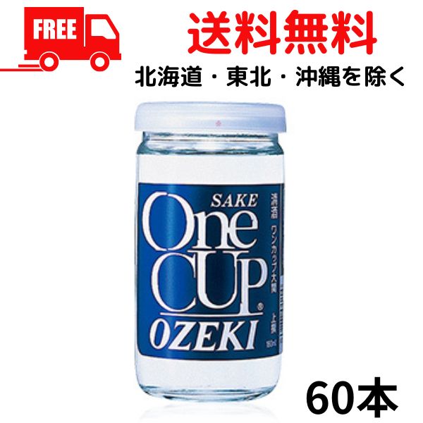 【送料無料】 大関 上撰ワンカップ 180ml 2ケース 60本入 清酒