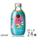 GODO 旅する瓶チュー 台湾産ウーロン茶×ライチレモン 3% 300ml 瓶 1ケース 24本 チューハイ 合同酒精