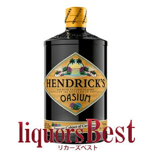 【BLACKFRIDAY中P2倍】ヘンドリックス・オアシウム　ジン 43.4度 700ml 並行品_[リカーズベスト]_[全品ヤマト宅急便配送]【HENDRICK’S OASIUM GIN ジン スピリッツ カクテル】