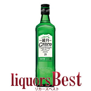 【BLACKFRIDAY中P2倍】鏡月グリーン 25度 700ml_[リカーズベスト]_[全品ヤマト宅急便配送]