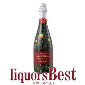 シャルル・ド・カザノーヴ・ブラン・ド・ノワール・ハッピー・ホリディ・シーズン・エディション 750ml シャンパン_[リカーズベスト]_[全品ヤマト宅急便配送]のサムネイル