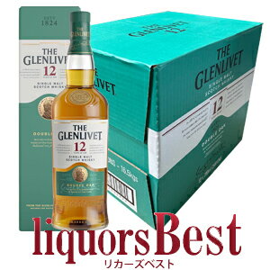 GLENLIVET ■ケース買いで送料無料！※正規品 グレンリヴェット 12年 ダブルオーク 40度 700mlx12本（1ケース） グレンリベット※北海道・沖