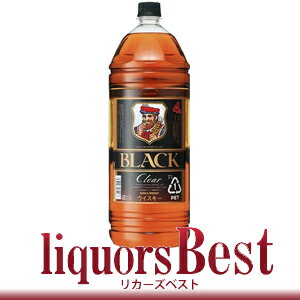 【5/15(水)全品P2倍】ニッカ ブラックニッカ クリア 37度 4000ml【1ケース(4本)で1個口送料！】※1回の販売は最大4本迄販売品_あす楽平日正午迄_[リカーズベスト]_[全品ヤマト宅急便配送]