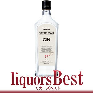 ニッカ ウイルキンソン ジン 37度 720ml_あす楽平日正午迄_[リカーズベスト]_[全品ヤマト宅急便配送]スピリッツ カクテル