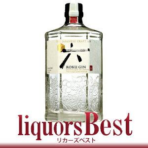 サントリー ジャパニーズ クラフトジン ROKU -六- 47度 700ml_あす楽平日正午迄_[リカーズベスト]_[全品ヤマト宅急便配送]スピリッツ カクテル