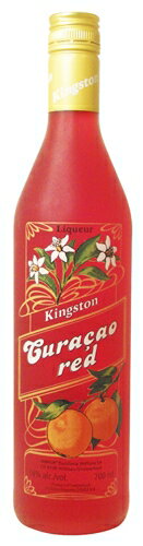 【11/30(土)12/1(日)P2倍】キングストン レッドキュラソー 24度 700ml_[リカーズベスト]_[全品ヤマト宅急便配送]のサムネイル