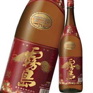 【単品】霧島酒造 赤霧島 25度 1800ml【焼酎】_[リカーズベスト]_[全品ヤマト宅急便配送]