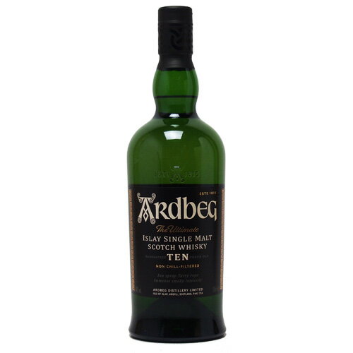 ARDBEG アードベッグ 10年 700ml 正規 46度 シングル アイラ モルト スコッチ ウイスキー whiskey 洋酒 御祝 御礼 家飲み 宅