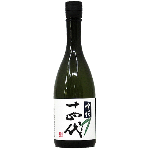 *　十四代 吟撰 吟醸酒 兵庫県特A地区産酒造好適米50％磨。山形酵母を使用し、長期低温醗酵によるフレッシュで心地良い吟醸香が魅力。瑞々しく爽やかな喉越しの涼吟醸酒。 [容量] 720ml [アルコール度数] 15％ [産地] 山形県*　十四代 吟撰 吟醸酒 兵庫県特A地区産酒造好適米50％磨。山形酵母を使用し、長期低温醗酵によるフレッシュで心地良い吟醸香が魅力。瑞々しく爽やかな喉越しの涼吟醸酒。 [容量] 720ml [アルコール度数] 15％ [産地] 山形県