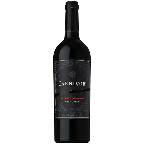 楽天リカーショップセレクトカーニヴォ カベルネ ソーヴィニヨン 750ml 14度 赤 ワイン Carnivor フル ボディ 肉専用黒ワイン 果実酒