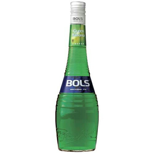 ボルス グリーン バナナ Bols Green Banana ※ラベルやキャップシール等の色、容量、デザインは変更となることがあります。 エメラルドグリーンのリキュールです。ボルス クレーム・ド・バナナに比べて甘さは控えめです。熟していない青いバナナを連想させるカラーで、一般的なバナナリキュールほどバナナのフレーバーが顕著ではありません。エッジィなジャングルグリーンのカラーを活かした、繊細な味わいの洗練されたカクテルが満喫できます。 飲み方としては、オレンジジュースとミックスしてロングドリンクとして楽しむのが定番です。また、サイダーとのミックスやオン・ザ・ロックで飲まれることも多く、いずれも格別な味わいが堪能できます。カラフルに彩ったり、甘さを加えたり、ユニークなフレーバーを生み出したりと、フルーティーなカクテルをさまざまに演出することもできるリキュールです。 香り≫ 　 トロピカルでフルーティーな香り。柑橘系もかすかに感じられる 味わい≫ 　 フレッシュな青いバナナ [容量] 700ml [アルコール度数] 17％ [原産国] オランダボルス グリーン バナナ Bols Green Banana ※ラベルやキャップシール等の色、容量、デザインは変更となることがあります。 エメラルドグリーンのリキュールです。ボルス クレーム・ド・バナナに比べて甘さは控えめです。熟していない青いバナナを連想させるカラーで、一般的なバナナリキュールほどバナナのフレーバーが顕著ではありません。エッジィなジャングルグリーンのカラーを活かした、繊細な味わいの洗練されたカクテルが満喫できます。 飲み方としては、オレンジジュースとミックスしてロングドリンクとして楽しむのが定番です。また、サイダーとのミックスやオン・ザ・ロックで飲まれることも多く、いずれも格別な味わいが堪能できます。カラフルに彩ったり、甘さを加えたり、ユニークなフレーバーを生み出したりと、フルーティーなカクテルをさまざまに演出することもできるリキュールです。 香り≫ 　 トロピカルでフルーティーな香り。柑橘系もかすかに感じられる 味わい≫ 　 フレッシュな青いバナナ [容量] 700ml [アルコール度数] 17％ [原産国] オランダ