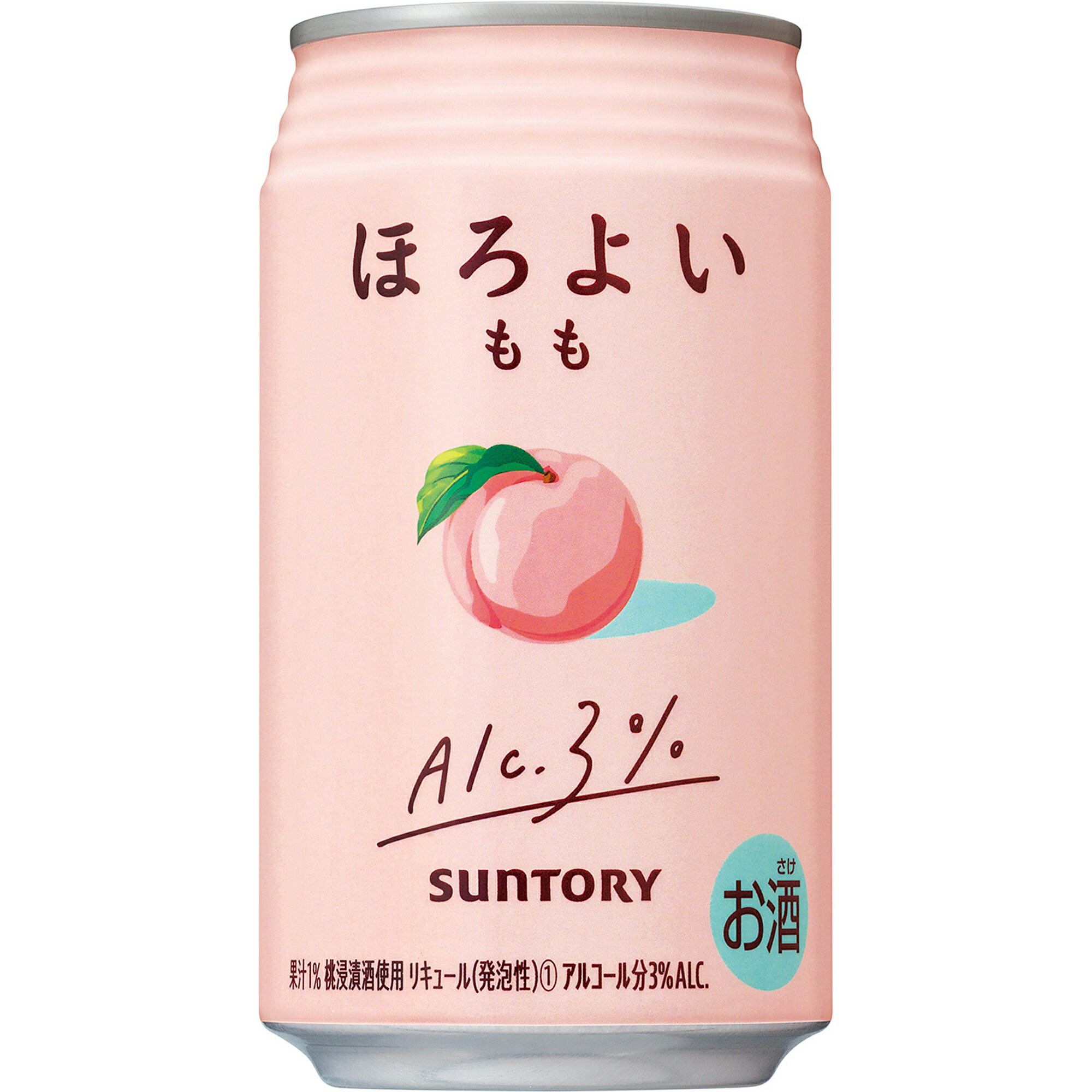 サントリー ほろよい もも 350ml 正箱 24本 3％ 缶チューハイ もも