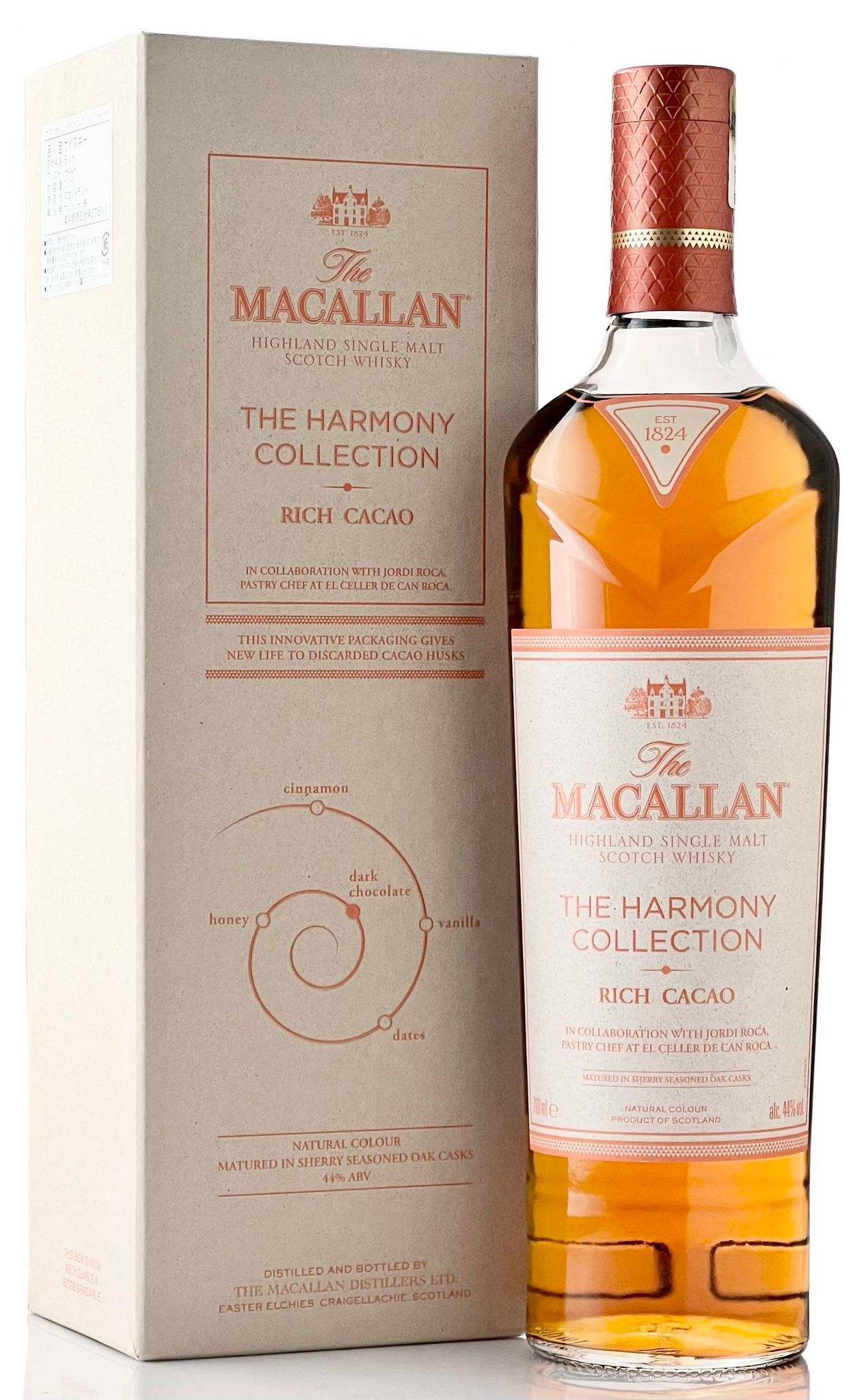 U }bJ U n[j[ RNV b` JJI nCh VOg XRb`ECXL[ 44x 700ml The MACALLAN THE HARMONY COLLECTION RICH CACAO HIGHLAND SINGLE MALT SCOTCH WHISKY