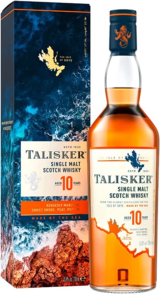 タリスカー 10年 45.8度 700ml シングルモルト スコッチ ウイスキー ハイボール オンザロック ストレート 水割り フロート トゥワイスアップ