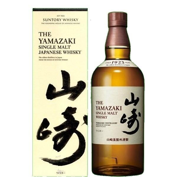 サントリー 山崎 700ml 専用カートン入り ウイスキー 洋酒 ジャパニーズ ハイボール オンザロック ストレート 水割り フロート トゥワイスアップ シングルモルト プレミアム 贈答用 箱