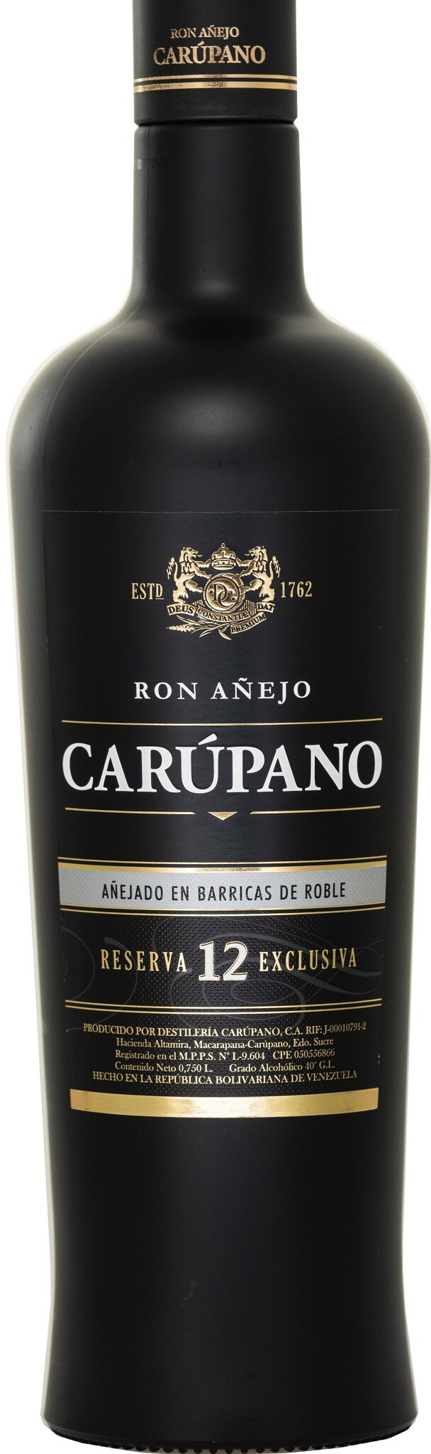 ロンカルパノ ロン カルパノ 12年 ラム 40° 750ml 長期熟成 12年熟成 ベネズエラ カクテルベース ハイボール モヒート キューバリブレ ダイキリ ピニャコラーダ オンザロック ラムトニック