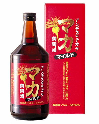 陶陶酒本舗 マカ マイルド 陶陶酒 甘口 720ml リキュール 薬味酒 滋養保健酒 健康のお酒 ストレート ソーダ割 アンデスのチカラ