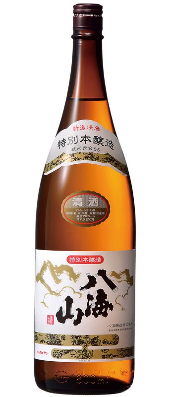 八海山 特別本醸造 1800ml 新潟 地酒 日本酒 清酒 贈答 御祝 奉献 奉納 八海醸造 南魚沼 一升