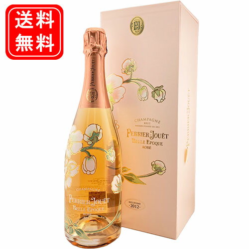 【送料無料】ペリエジュエ ベルエポック ロゼ 2012 箱付き 並行 750ml PERRIER JOUET BELLE EPOQUE ROSE シャンパン 高級シャンパン シャンパーニュ プレゼント ギフト 誕生日 記念日 結婚式 お祝い 送別会 親孝行 卒業 クラブ パーティー バースデー クリスマス ディナー