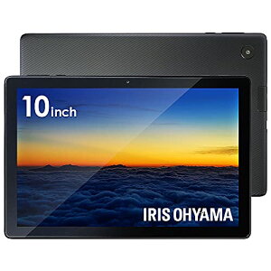 アイリスオーヤマ タブレット LUCA 10インチ Android 10 wi-fi対応 32GB 4コアCPU TE101N1-B