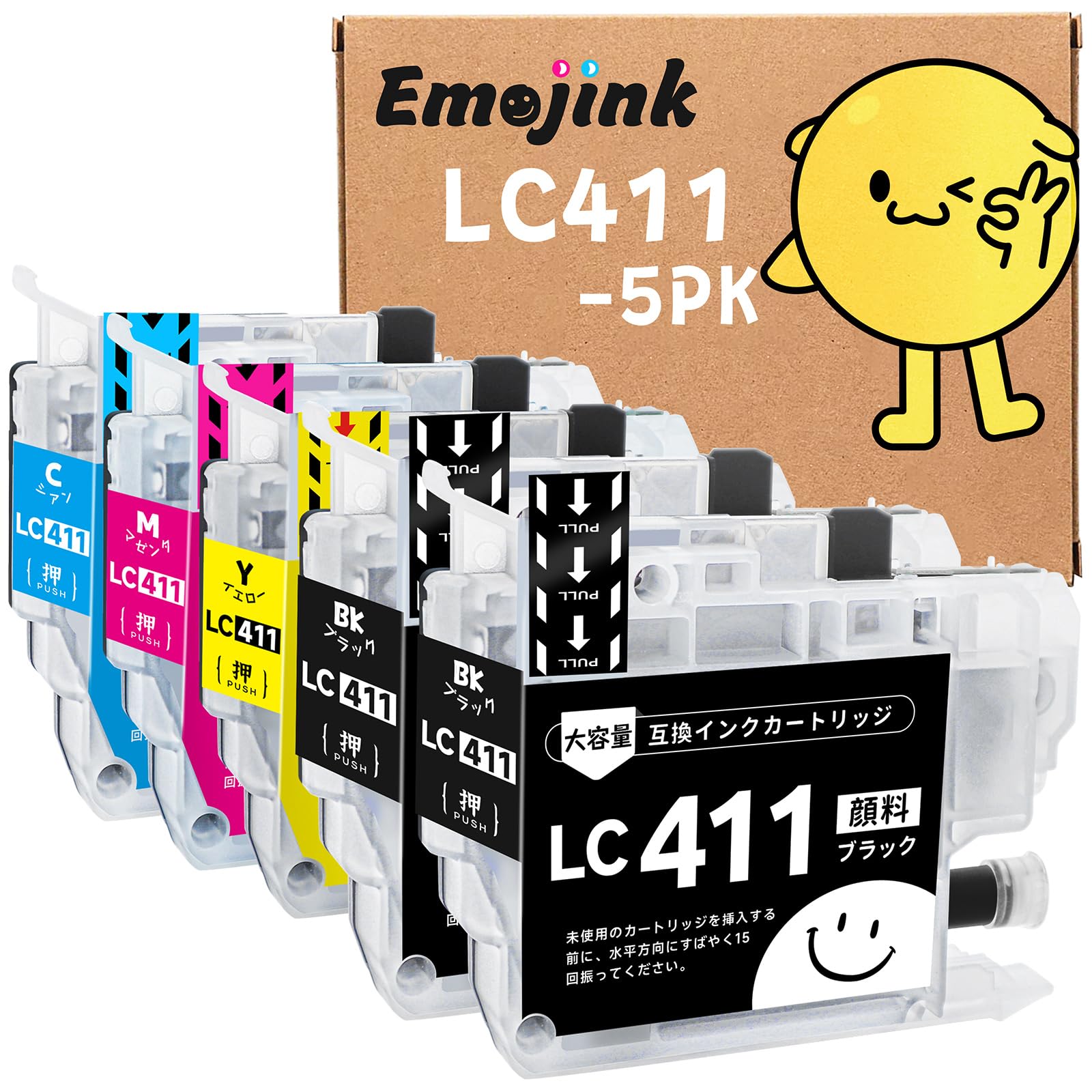 åֹѡ ֥饶   LC411  LC411-4PK  LC411BK +4ѥå б BROTHE