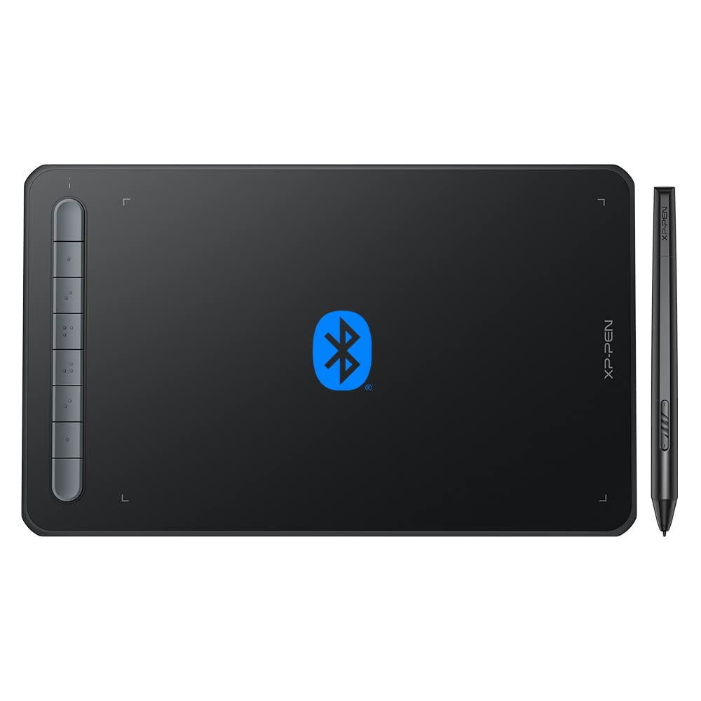 XPPen ペンタブ Bluetooth ワイヤレス接続 8x5インチ X3ペン 傾き検知 ペンタブレット 板タブ スマホ対応 イラスト テレワ