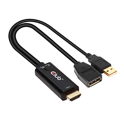 ・ HDMI to DP 1.2 4K@60Hz CAC-1331・本アダプタは、HDMI to DisplayPort 1.2アクティブアダプターで、HDMIシグナルをDisplayPortシグナルへ転送します。Playsttion 4、Xbox Oneのような 4K HDMI出力ゲーム機からDisplayPort 4Kモニタに接続するのに最適なアダプターです。・入力はHDMI オスコネクタ、入力はDisplayPort 1.2 メスコネクタです。長さは25cmで重さは42gです。USB Type Aコネクタは、HDMIソースからの電力が不足した場合の給電用です。・最大解像度は3840 x 2160@60Hz、 色深度 8/10/12-bit をサポート。1.62Gbps (RBR)、 2.7Gbps (HBR) または 5.4Gbps (HBR2) データレートを4レーンサポートします。・上記に加え、HDMI 2.0 は、HDCP1.4/2.2、8/10/12-bit 色深度、Status and Control Data Channel (SCDC) をサポートし