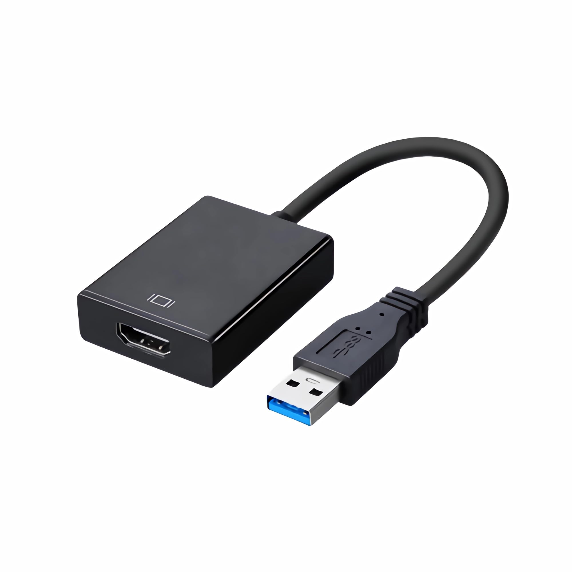 【安心日本企業】 USB HDMI 変換アダプタ 5Gbps高速伝送 usbディスプレイアダプタ 1080P 耐用性良い USB HDMI 変換