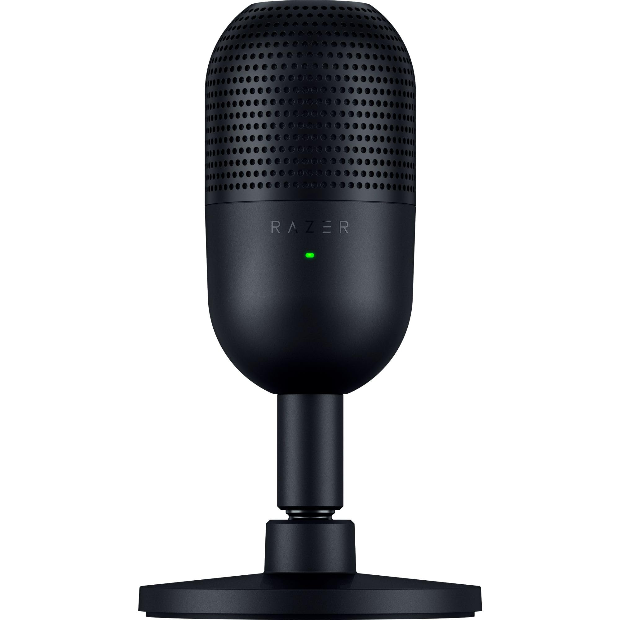 Razer レイザー Seiren V3 Mini コンデンサーマイク 超コンパクト設計 タップ式ミュートセンサー ゲー..