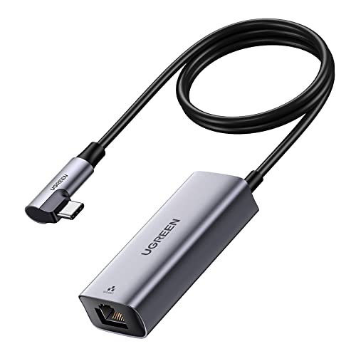 UGREEN USB-C 有線LANアダプター 2in1 RJ45 1000Mbps超高速 USB-C給電ポート付き PD急速充電 100Wまで