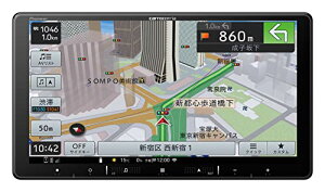 Pioneer パイオニア カーナビ AVIC-RQ720 9インチ 楽ナビ 無料地図更新 フルセグ DVD CD Bluetooth SD U