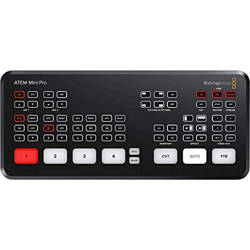 【国内正規品】Blackmagic Design ライブプロダクションスイッチャー ATEM Mini Pro ISO SWATEMMINIBP