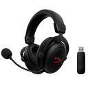 HyperX Cloud Core ワイヤレスゲーミングヘッドセット DTS Heapdhone:X 空間オーディオ 20時間長持ちバッテリー