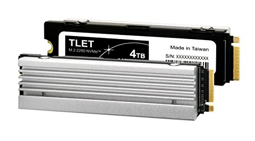 ǥ륤ȥ졼ǥ(TLET) PS5ưǧ ҡȥ ¢SSD 4TB PCle Gen4x4 M.2 2280 ⥵