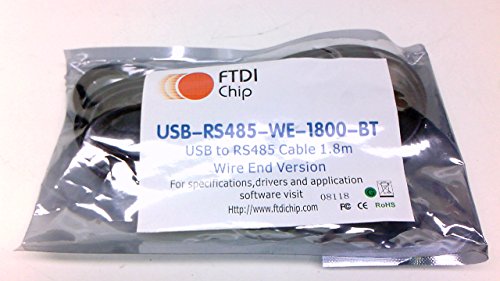 FTDI Chip USB to RS485シリアルコンバータケーブル USB-RS485-WE-1800-BT