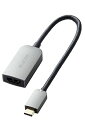 エレコム usb c 変換アダプタ ケーブル TypeC&HDMI iPhone15対応 4K60Hz 【ディスプレイ・テレビ・プロジェクターな 1