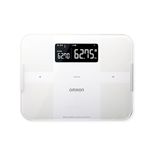 オムロン 体重・体組成計 カラダスキャン スマホアプリ/OMRON connect対応 ホワイト HBF-255T-W