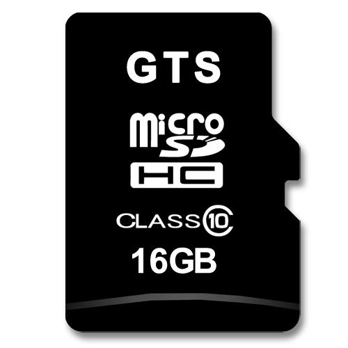 GTS ドライブレコーダー用 マイクロSDカード 16GB 耐久温度100度対応アダプター付き (16GB)