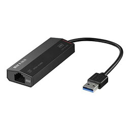 BUFFALO 有線LANアダプター LUA-U3-A2G チタニウムブラック 2.5GbE対応 USB 3.1 (Gen1)