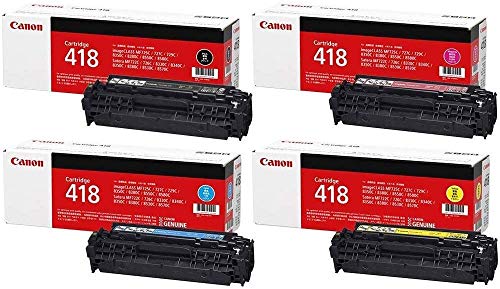 Canon トナーカートリッジ 418 KCMY 純正 4本セット ブラック イエロー マゼンタ シアン