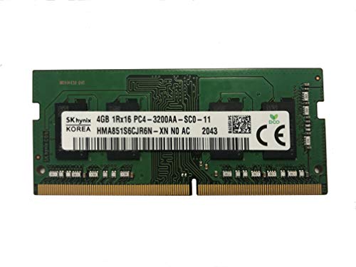 SK Hynix 4GB DDR4 3200MHz PC4-25600 1.2V 1R x 16 SODIMM m[gp\R RAM 