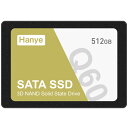 Hanye 512GB ^SSD 2.5C` 7mm 3D NAND̗p SATAIII 6Gb/s 550MB/s K㗝Xi