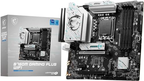 MSI B760M GAMING PLUS WIFI 14E13E12 CorevZbTΉ LGA1700 DDR5 B760`bvZ