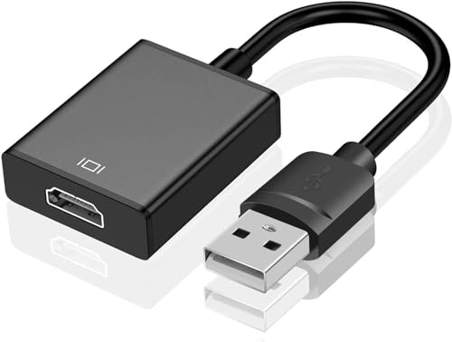 KPG USB HDMI 変換アダプタ 「ドライバー内蔵」 usbディスプレイアダプタ 5Gbps高速伝送 usb3.0 hdmi 変換 ケーブ