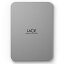 ラシー LaCie 外付けHDD ハードディスク 2TB Mobile Drive Mac/iPad/Windows対応 ムーン・シルバー 3年